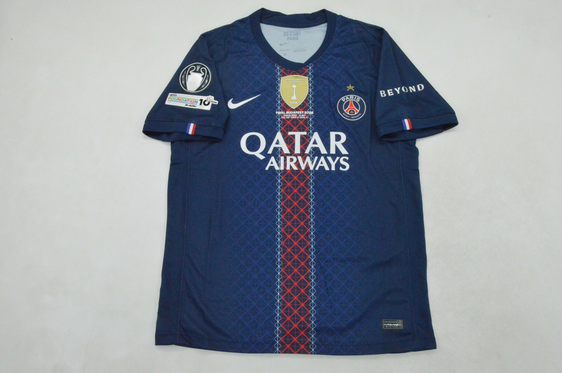 AAA Quality Paris St Germain 25/26 Home UCL Final Jersey